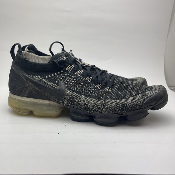 Nike Air VaporMax Flyknit 2 Orca 2019 942842-016 Mens Size 11  Defect read** - Picture 3 of 16